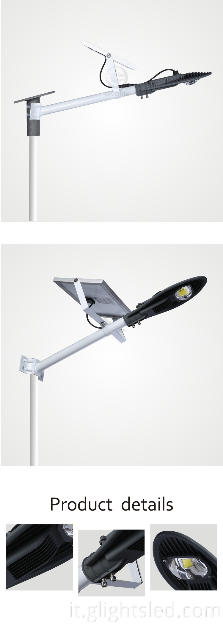 Sensore esterno IP65 IP65 di alta qualità 50 80 80 100 150 WATT LED SOUR STREET LIGHT